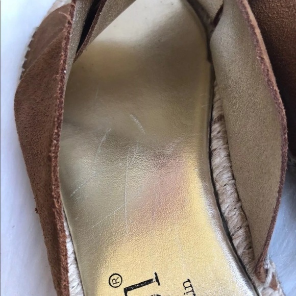 Maypol ‘Mixto’ Tan Suede Espadrille Slides - Picture 6 of 8